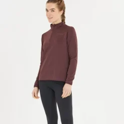 Endurance Vironic Waffle Melange Midlayer