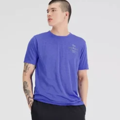 New Balance Graphic Impact Run Short Sleeve