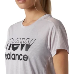 New Balance Printed Imp. Run Short Sleeve