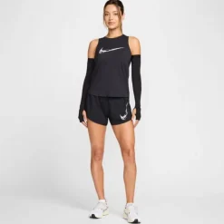 Nike Dri-FIT One Swoosh HyperBright Mid-Rase Brief-Lined Shorts