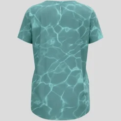 Odlo Zeroweight Chill-Tec Print T-Shirt Crew Neck